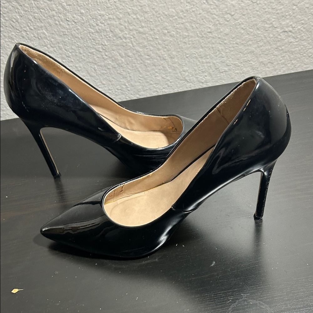 Mix No. 6 Black Stiletto Heels - Picture 5 of 7